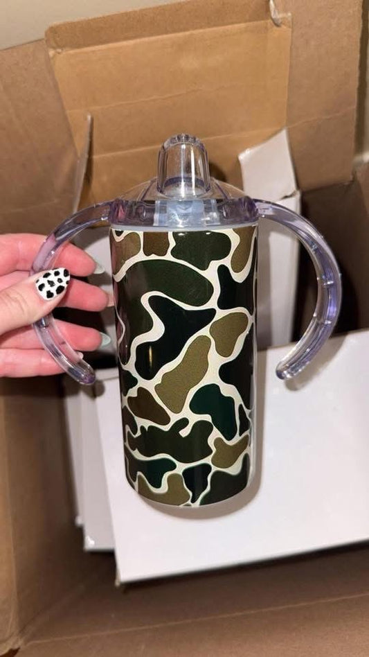 Camo sippy cup