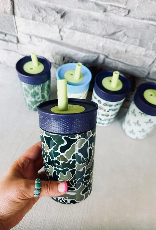 camo kids cups