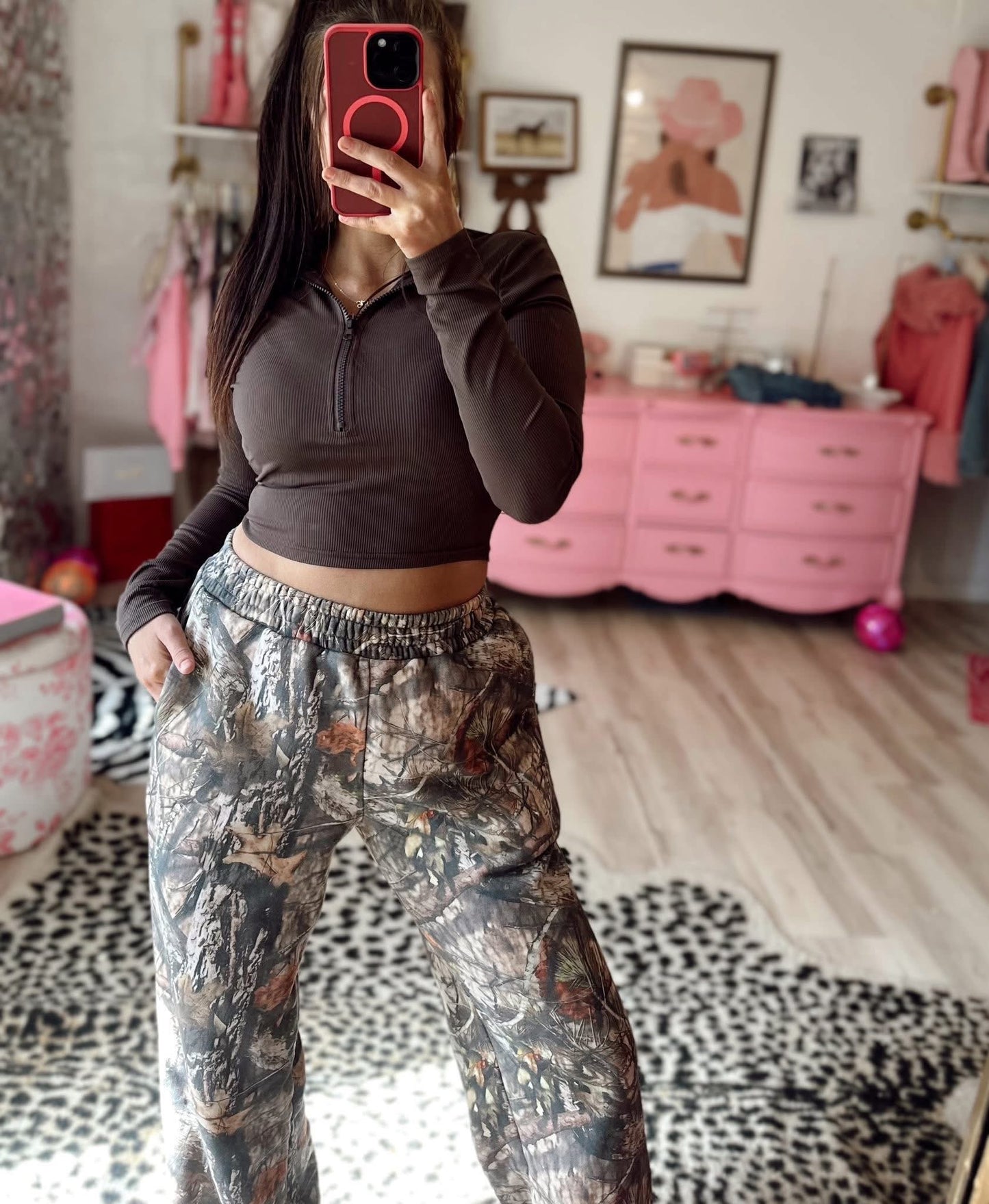 Camo sweatpants