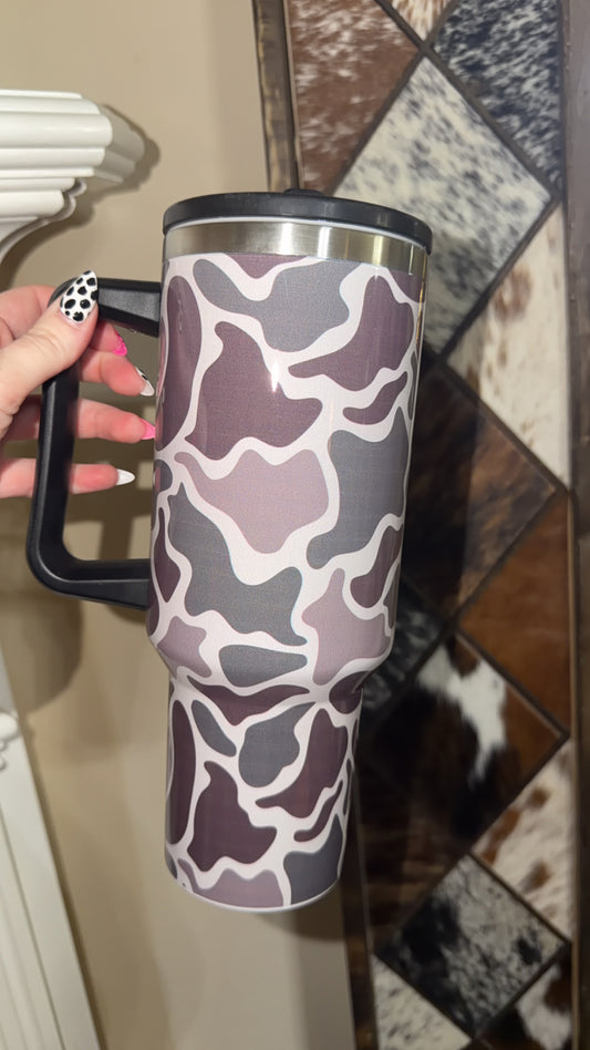 40oz camo cup