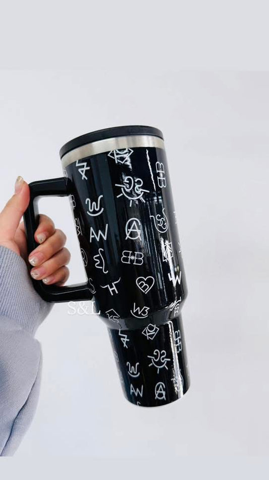 ⭐️ Long Haul Western Tumblers ⭐️ black brands