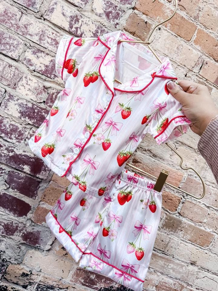 strawberry Pj set